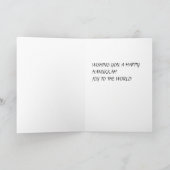 LUSTIGE JÜDISCHE KARTE OY ZUR WELT (Innenseite)