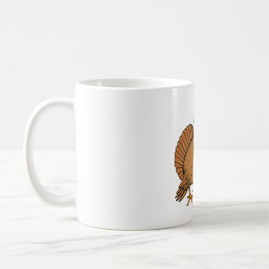 LUSTIGE JÜDISCHE THNAKSGIVUKKAH CHANUKKA GESCHENKE KAFFEETASSE (Links)