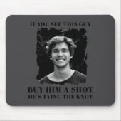 Lustige Junggesellenabschied Männer  Mousepad (Vorne)