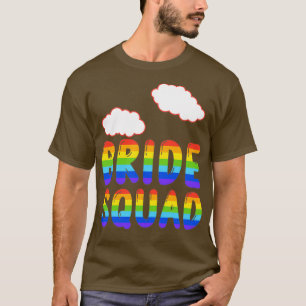 Lustige Junggesellinnen-Braut-Squad-Party-Mannscha T-Shirt