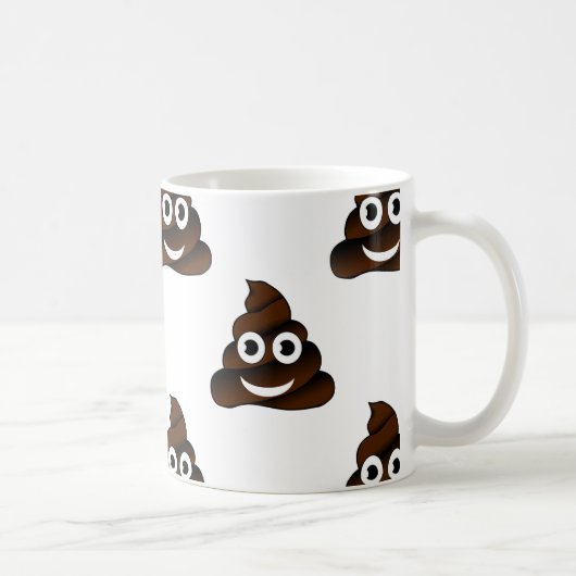 lustige kack-Emoji Kaffeetasse (Rechts)