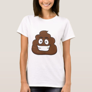 lustige kack-Emoji T-Shirt