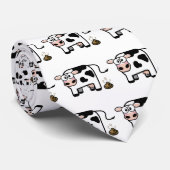 Lustige kackende Kuh-Krawatte Krawatte (Gerollt)