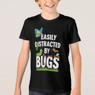Lustige Käfer Insekten Leicht Ablenkbar Durch Käfe Tri-Blend Shirt