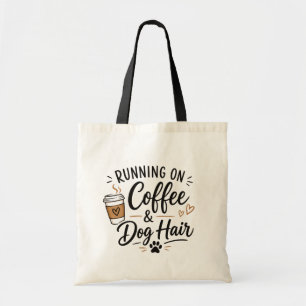 Lustige Kaffe- und Hundeliebhaber-Tragetasche Tragetasche
