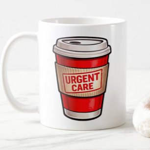 Lustige Kaffee Humor Notfallversorgung Gesundheits Kaffeetasse