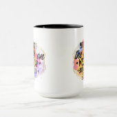 Lustige Kaffee-Sarkasmus-Wortkunst-Gesicht Tasse (Zentrum)