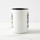 Lustige Kaffee-Sarkasmus-Wortkunst  Tasse (Zentrum)
