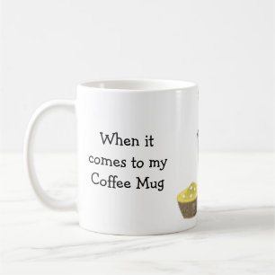 Lustige Kaffee-Spruch Größe ist wichtig Kaffeetasse