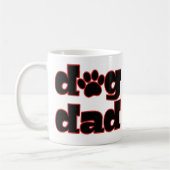 Lustige Kaffee-Tasse des HundeVaters Kaffeetasse (Links)