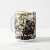 Lustige Kaffee-Tasse des Otters Kaffeetasse (Vorderseite Links)