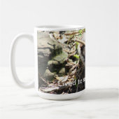 Lustige Kaffee-Tasse des Otters Kaffeetasse (Links)