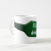 Lustige Kaffee-Tasse für Bierliebhaber Kaffeetasse (Vorderseite Links)