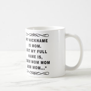 Lustige Kaffee-Tasse für MAMA Kaffeetasse