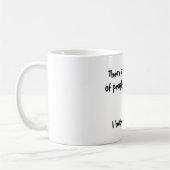 Lustige Kaffee-Tasse Kaffeetasse (Links)