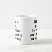 Lustige Kaffee-Tasse Kaffeetasse (Mittel)