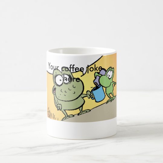 Lustige Kaffee Witz Cartoon Tasse Kaffeetasse Zazzle De