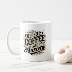 Lustige Kaffee-Wort-Kunst-Sarkasmus  Kaffeetasse
