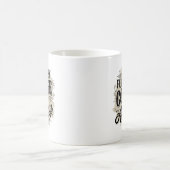 Lustige Kaffee-Wort-Kunst-Sarkasmus Kaffeetasse (Mittel)