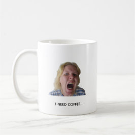 Lustige Kaffeememe-Tasse Badezimmer Humor Kaffeetasse