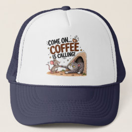 Lustige Kaffeemütze für Kaffeeliebhaber Truckerkappe