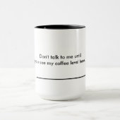 Lustige Kaffeetasse (Zentrum)