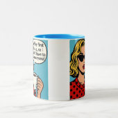Lustige Kaffeetasse  (Mittel)