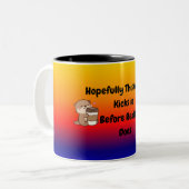Lustige Kaffeetasse (Vorderseite Links)