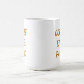 Lustige Kaffeetasse Coffee Excel Panic Repeat (Mittel)