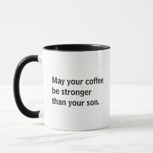 Lustige Kaffeetasse für Eltern