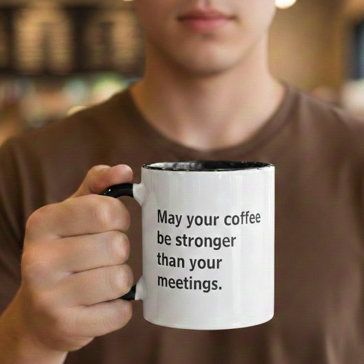 Lustige Kaffeetasse für Kollegen