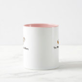 Lustige Kaffeetasse für Mütter - Überstimulierte M (Zentrum)