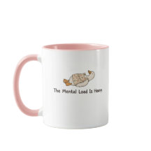 Lustige Kaffeetasse für Mütter - Überstimulierte M