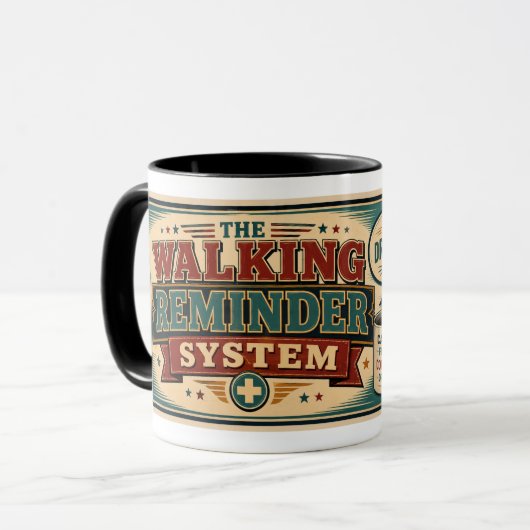 Lustige Kaffeetasse Geschenk für Krankenschwester (Vorderseite Links)