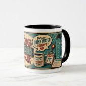 Lustige Kaffeetasse Geschenk für Krankenschwester (VorderseiteRechts)