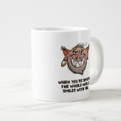 Lustige Kaffeetasse Jumbo-Tasse (Vorderseite Rechts)