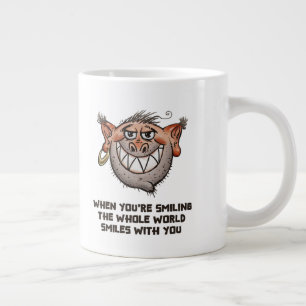 Lustige Kaffeetasse Jumbo-Tasse