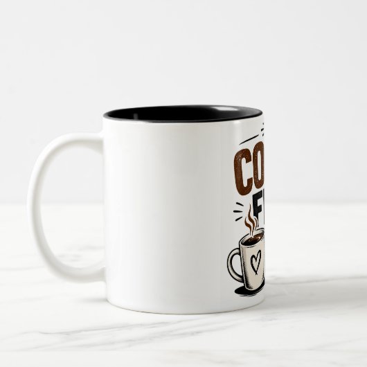 Lustige Kaffeetasse – Kaffee zuerst, Leute später (Links)