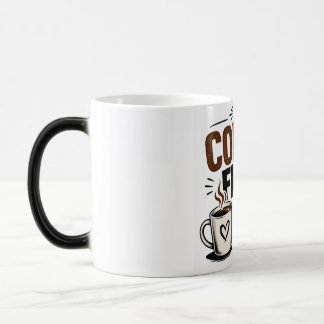 Lustige Kaffeetasse – Kaffee zuerst, Menschen spät