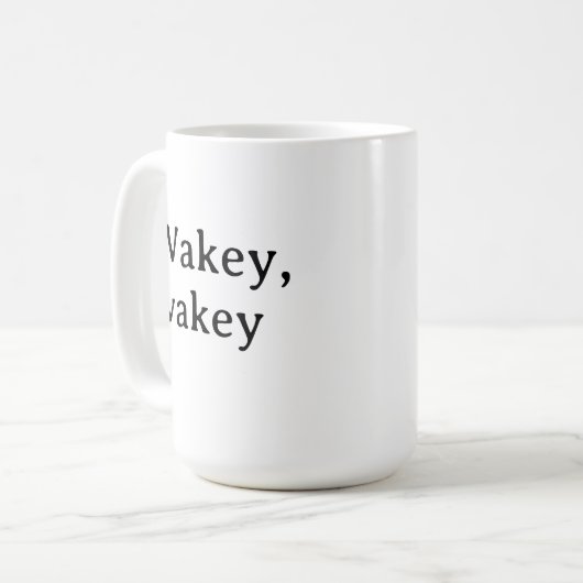 Lustige Kaffeetasse oder Teetasse (Vorderseite Links)