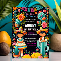 lustige Kaktus niedlich bis tako ersten fiesta 1. 