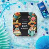 lustige Kaktus niedlich bis tako ersten fiesta 1. Pappteller (Party)