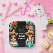 lustige Kaktus niedlich bis tako ersten fiesta 1. Pappteller (Party)