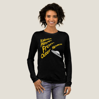 Lustige Kalimba und UFO  Tri-Blend Shirt
