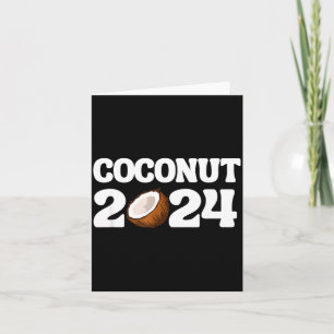 Lustige Kamala Harris 2024 Aussage Demokrat Coconu Karte