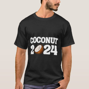 Lustige Kamala Harris 2024 Aussage Demokrat Coconu T-Shirt