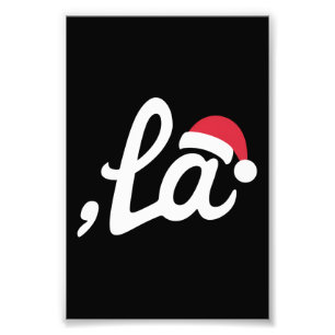 Lustige Kamala Harris 2024 Komma La Weihnachten Fotodruck