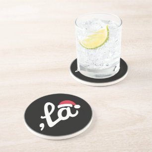 Lustige Kamala Harris 2024 Komma La Weihnachten Getränkeuntersetzer