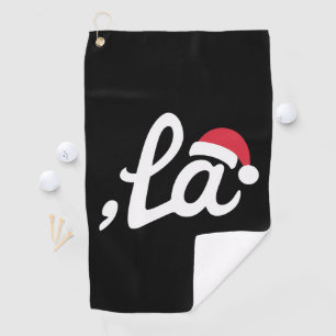 Lustige Kamala Harris 2024 Komma La Weihnachten Golfhandtuch