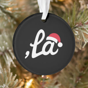 Lustige Kamala Harris 2024 Komma La Weihnachten Ornament